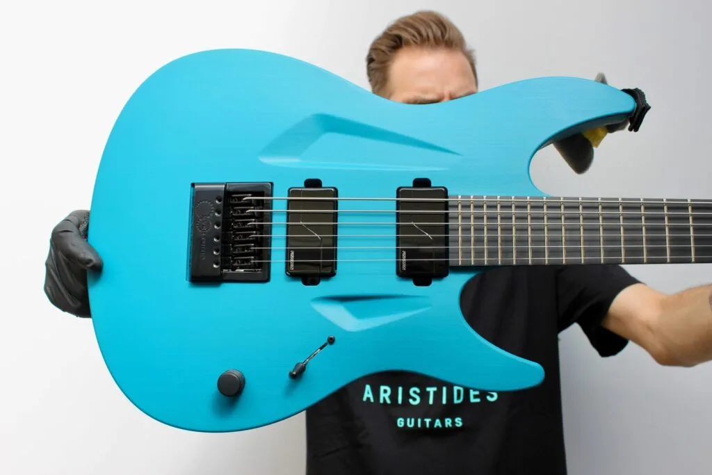 060R Dark Teal | Aristides Guitars