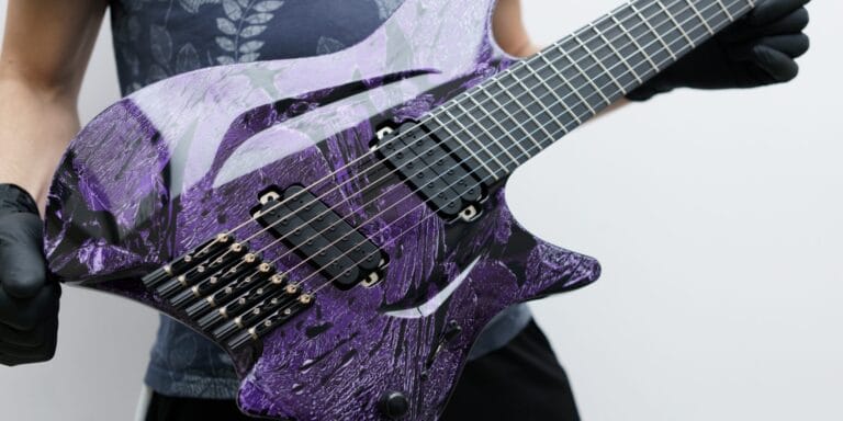 Aristides Custom Guitar H/07 Purple Shattered