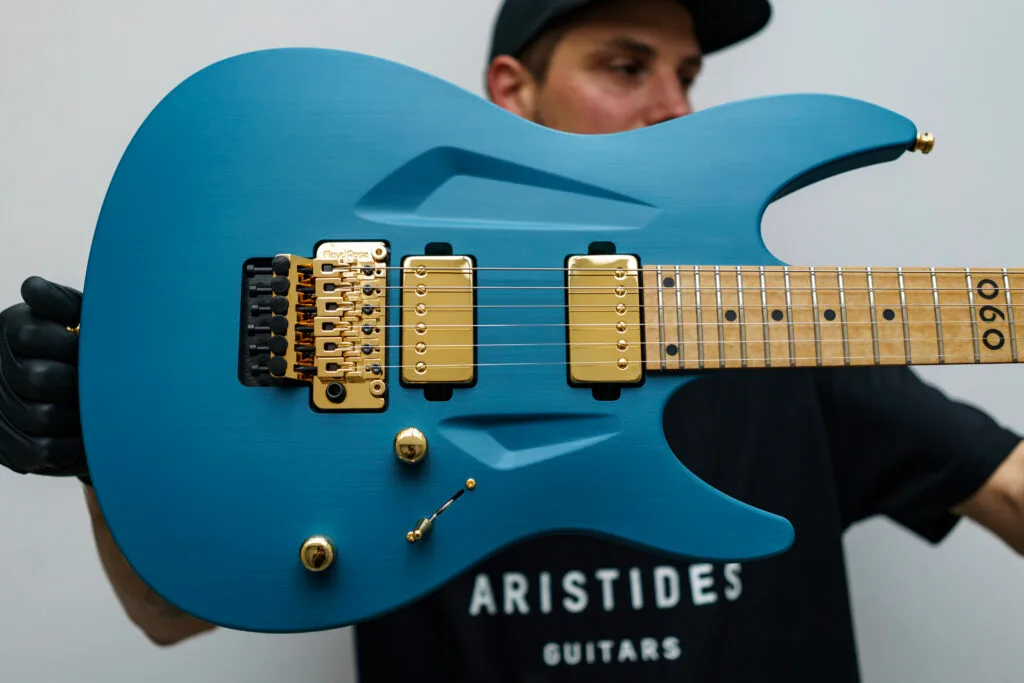 060R Dark Teal | Aristides Guitars