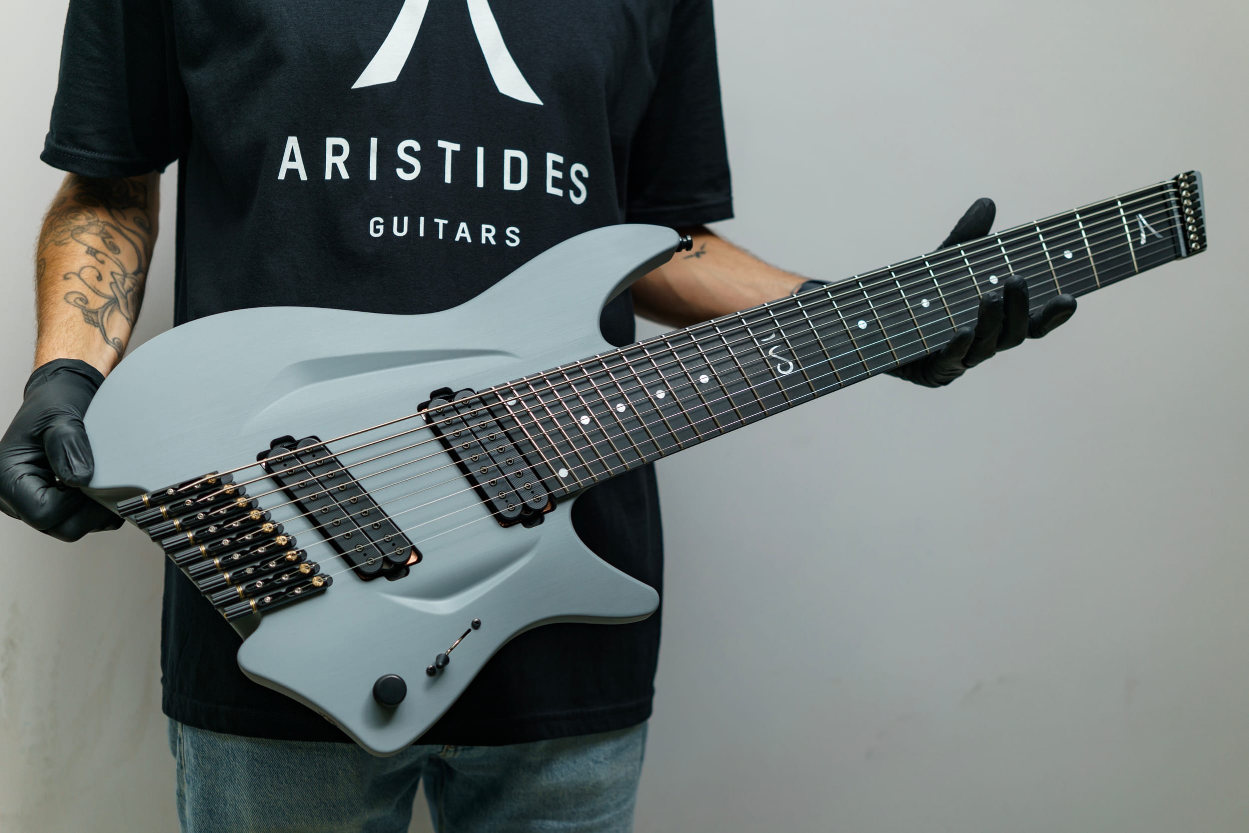 H/09R Lambo Grey | Aristides Guitars