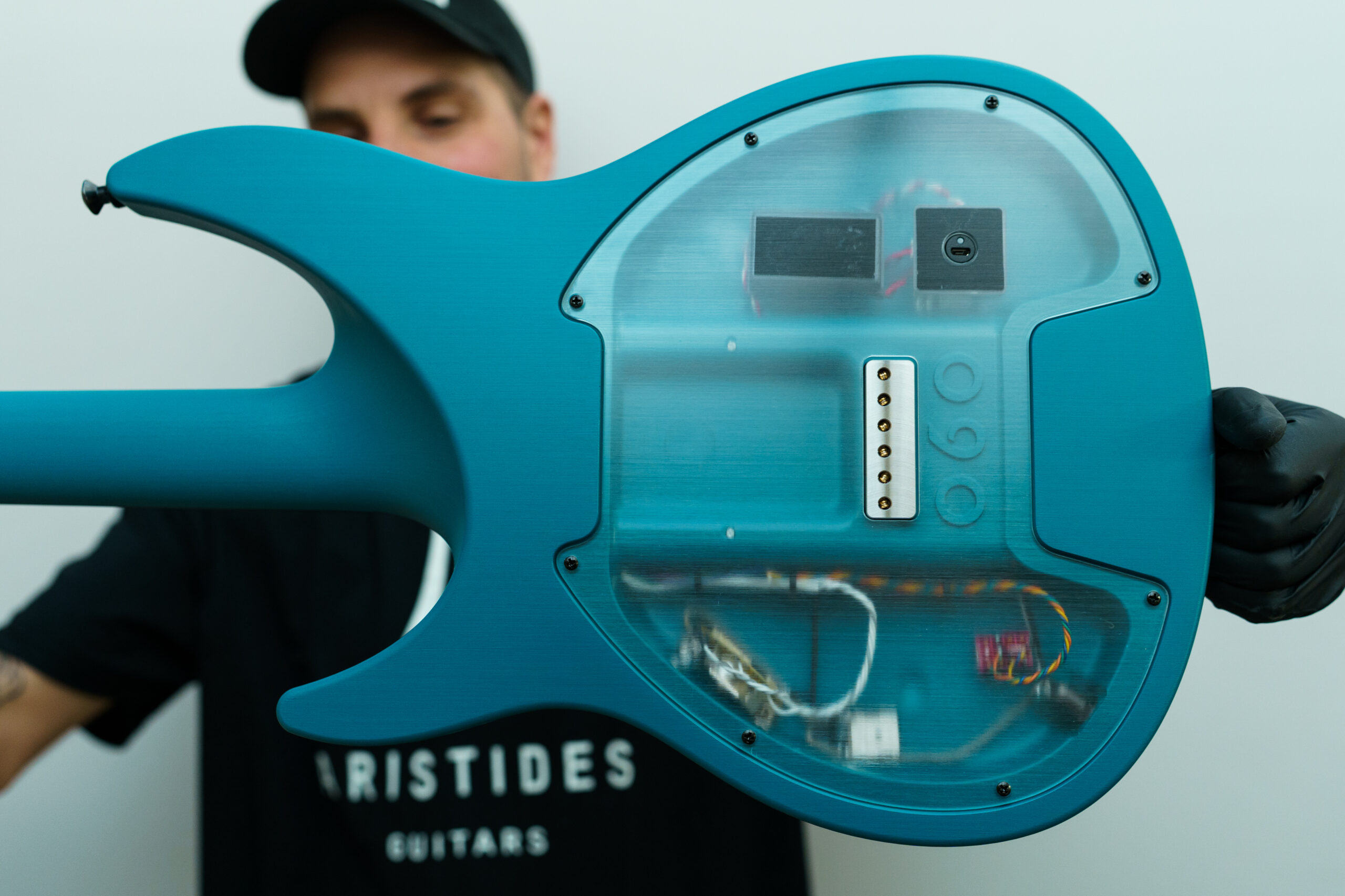 060R Dark Teal | Aristides Guitars