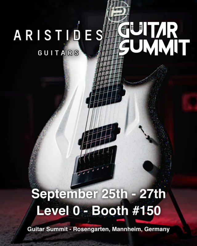 We’re coming to Guitar Summit this weekend! Be sure to come by and check out our booth and try some awesome guitars! #guitarsummit @guitarsummit
