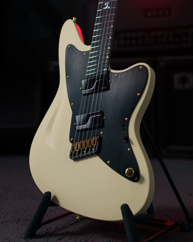 We’ve dropped some brand new in-stock guitars on our website! (Link in Bio)These guitars will be travelling with us to Guitar Summit in Mannheim next week, and will be shipped the following week (first week of October). Alternatively, if you are attending Guitar Summit you can pick up your guitar in person!Please note: Making changes to pickups or hardware isn’t possible, but we’re happy to change tuning/strings to your preference!Price List excluding VAT:
- STX6SR Desert Tan w/ Fishman Moderns €3660
- S/B5R Black w/ Fishman Fluence €3360
- T/0R Lambo Grey w/ Fishman Moderns €3700
- 060R Black w/ EverTune and SD Pegasus/Sentient €3540